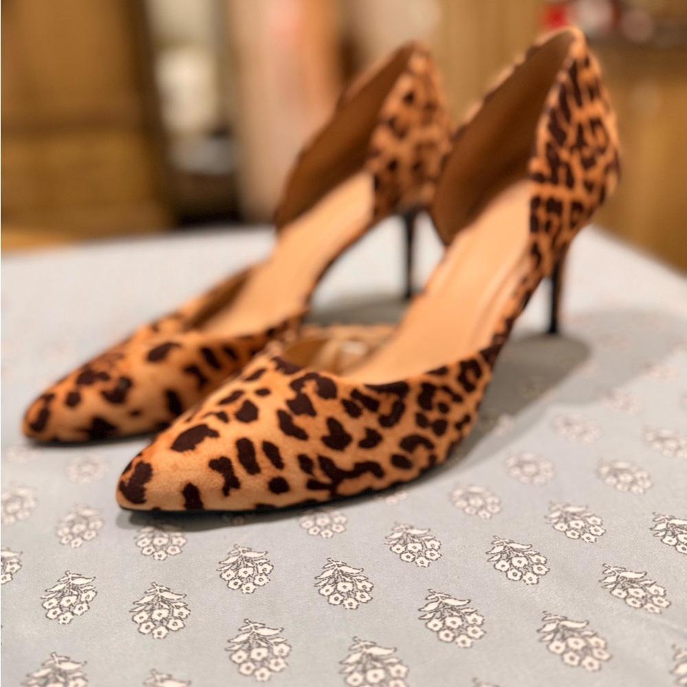 Leopard Print Women's Heels